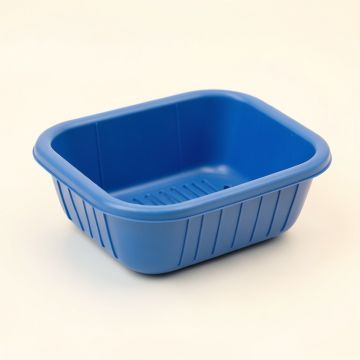Field Falls Empty Under-Desk Cable Tray - Blue (synthetic illustration; no displayed measurements)