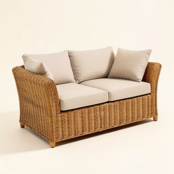 Eilam Patio Sofa With Cushions (synthetic illustration; no displayed measurements)