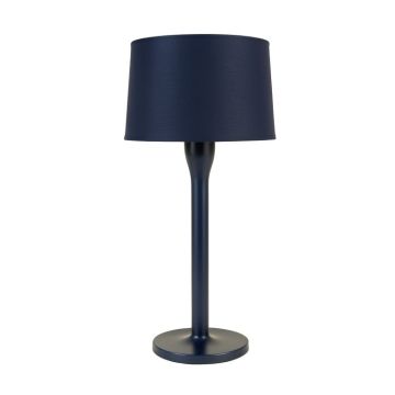 Harbor Arc Floor Lamp With A Plain Fabric Shade