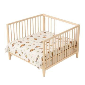 Gerania Owls Family 12 Piece Crib Bedding Set