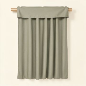 Wallis Semi-Sheer Rod Pocket Curtain Panels (synthetic illustration; no displayed measurements)