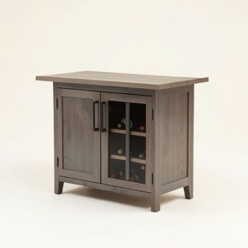 Sophia Bar With Wine Storage (synthetic illustration; no displayed measurements)
