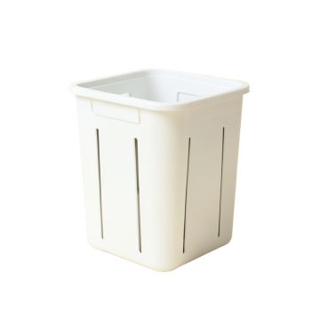 Maple Branch Closed Garden Compost Bin - White