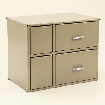 4 Drawer Storage Chest (synthetic illustration; no displayed measurements)