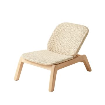 Meadow Arc Outdoor Lounge Chair - Ivory