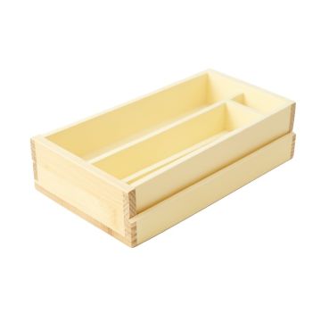 Hill Bridge Empty Pantry Drawer Organizer Insert - Cream