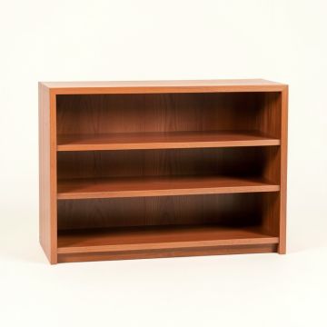 Vale Bluff Low Bookcase - Terracotta (synthetic illustration; no displayed measurements)