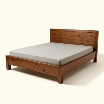 Shelley Solid Wood Low Profile Platform Platform Bed (synthetic illustration; no displayed measurements)