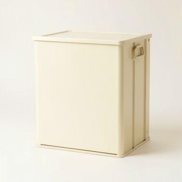 Briar Canyon Closed Outdoor Storage Box - Cream (synthetic illustration; no displayed measurements)