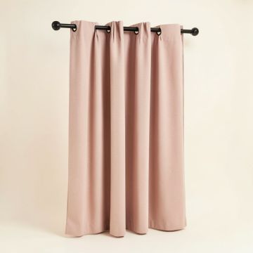 Horance Solid Blackout Thermal Grommet Single Curtain Panel (synthetic illustration; no displayed measurements)