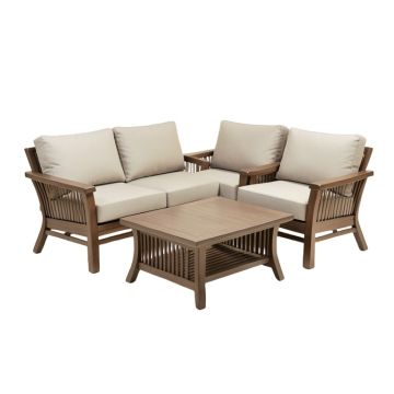Kemmer 3 Piece Seating Group With Cushions