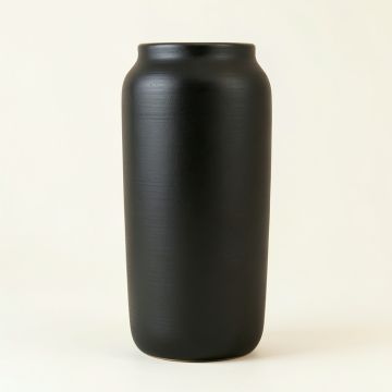 Maple Arc Empty Decorative Vase - Black (synthetic illustration; no displayed measurements)