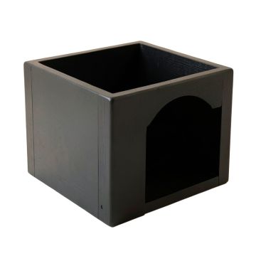 Ridge Canyon Empty Furniture-Style Litter Enclosure - Black