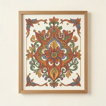 Mexican Fiesta Ix - Graphic Art Print (synthetic illustration; no displayed measurements)