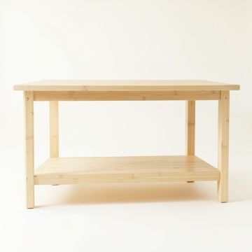 Flint Bend Empty Workshop Workbench - Ivory (synthetic illustration; no displayed measurements)