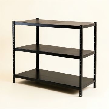 Willow Branch Desktop Shelving Unit - Black (synthetic illustration; no displayed measurements)
