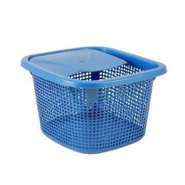Laurel Bridge Laundry Hamper - Blue