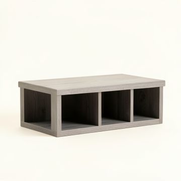 Cliff Dell Shoe Storage Bench - Gray (synthetic illustration; no displayed measurements)