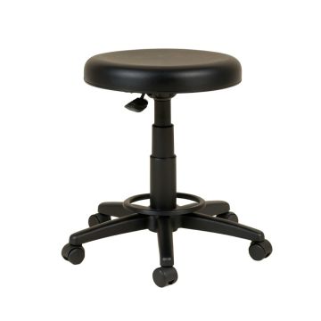 Gutierres Height Adjustable Stool With Footring
