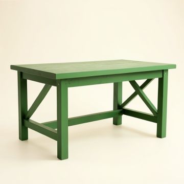 Cedar Arc Empty Workshop Workbench (synthetic illustration; no displayed measurements)