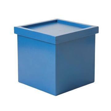 Olive Canyon Closed Outdoor Storage Box - Blue