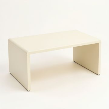 Reed Brook Desktop Monitor Riser - Ivory (synthetic illustration; no displayed measurements)