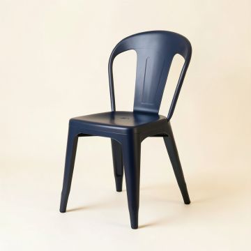Wren Bluff Dining Chair - Navy (synthetic illustration; no displayed measurements)