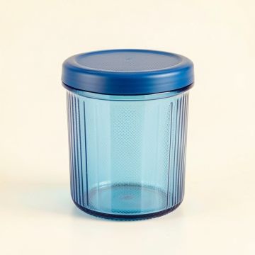 Harbor Bend Storage Canister With Lid - Blue (synthetic illustration; no displayed measurements)