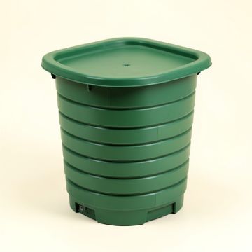 Rowan Arc Closed Garden Compost Bin - Green (synthetic illustration; no displayed measurements)