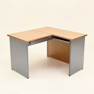 Sundquist L-Shape Executive Desk (synthetic illustration; no displayed measurements)