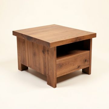 Rossitano Solid Wood Coffee Table With Storage (synthetic illustration; no displayed measurements)