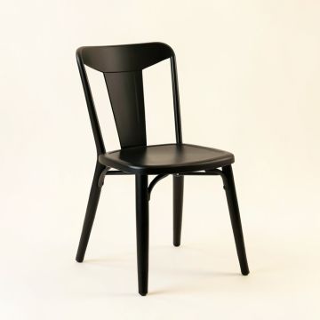 Cliff Edge Dining Chair - Black (synthetic illustration; no displayed measurements)