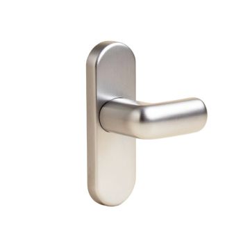Broadway Lever With Collins Trim Non-Turning Lock