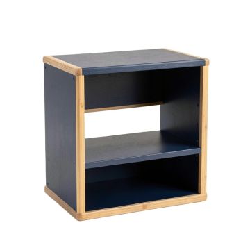 Dawn Arc Low Toy Storage Unit - Navy