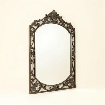Decorative Metal Wall Mirror (synthetic illustration; no displayed measurements)