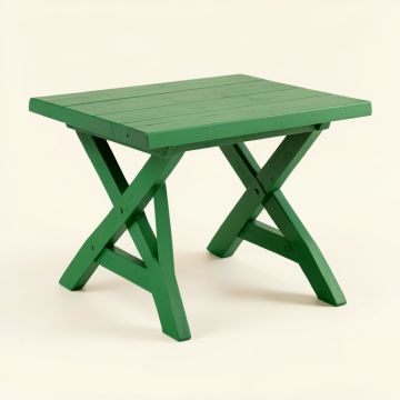 Hazel Canyon Patio Table - Green (synthetic illustration; no displayed measurements)