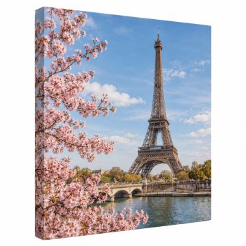 Eiffel Tower In Spring By Ariane Moshayedi Photographic Print On Wrapped Canvas