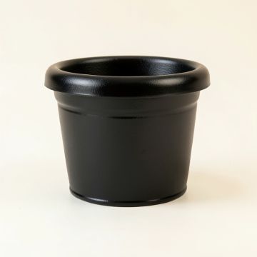 Rowan Crest Empty Planter - Black (synthetic illustration; no displayed measurements)