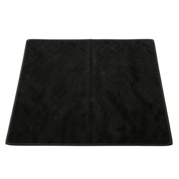 Moss Falls Bath Mat - Black