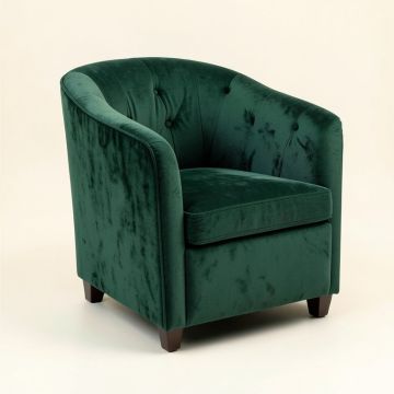 Evangely Tufted Velvet Side Chair (synthetic illustration; no displayed measurements)