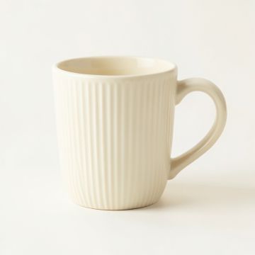 Cliff Dale Ceramic Mug - Cream (synthetic illustration; no displayed measurements)