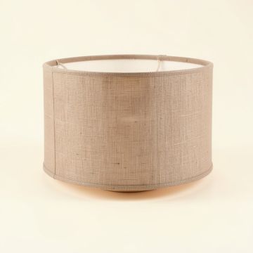 10 '' W Linen Oval Lamp Shade ( Spider ) (synthetic illustration; no displayed measurements)