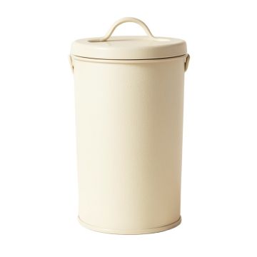 Cliff Brook Storage Canister With Lid - Ivory
