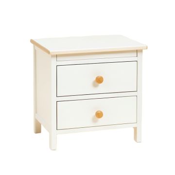 Stone Canyon Nightstand - White