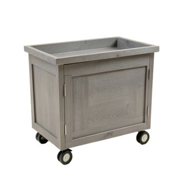 Shore Bluff Empty Rolling Workshop Cart - Gray