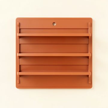 Ridge Arc Empty Wall-Mounted Tool Organizer Panel (synthetic illustration; no displayed measurements)