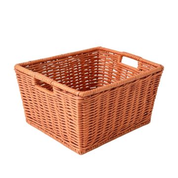 Juniper Brook Empty Storage Basket - Terracotta