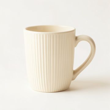 Olive Crossing Ceramic Mug - Ivory (synthetic illustration; no displayed measurements)