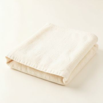 Moss Bluff Bath Towel - Cream (synthetic illustration; no displayed measurements)