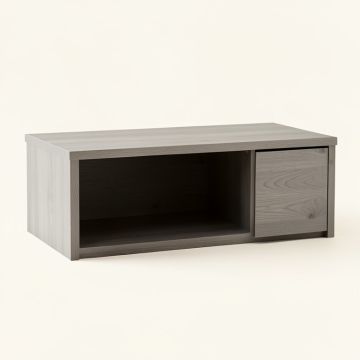 Ash Crossing Shoe Storage Bench - Gray (synthetic illustration; no displayed measurements)
